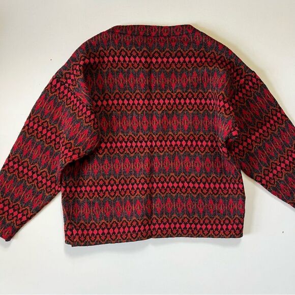 Vintage Jersey Modeller Of Seeden Wool 60’s Sweater M - Picture 5 of 9